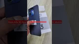 Oppo A3x 5G Unboxing | oppo a3x sparkle black