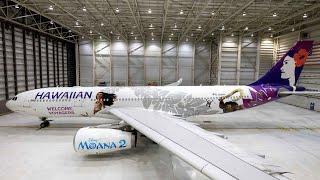 New livery reveal with Disney’s “Moana 2”