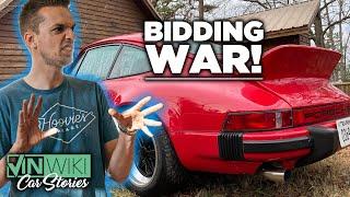 A bidding war with Hoovie for my dream Porsche!