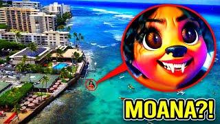 DRONE CATCHES CURSED MOANA IN REAL LIFE!! (ON CAMERA)