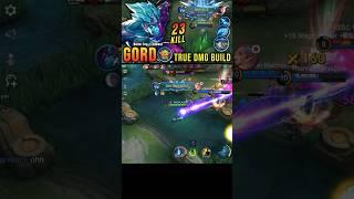 Gord Top 1 Global | Best Performance Gameplay | Savage + 23Kills | Mobile Legends 2024 #shorts