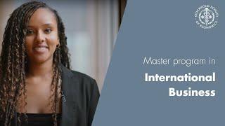 Master program in International Business