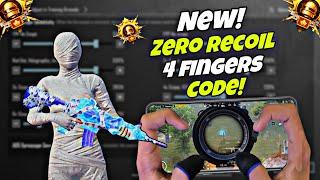 NEW UPDATE 3.5BEST SENSITIVITY CODE + CONTROL SETTINGS BGMI/PUBG MOBILE