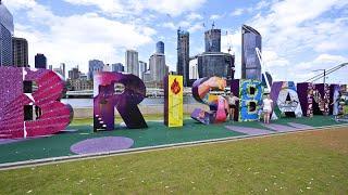 Explore Brisbane's South Bank with us! | Vlog |