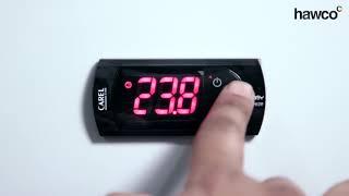 Carel Easy Freeze Digital Controller   Change the Set Point Temperature