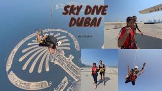 I did Skydive in Dubai on my Birthday  | Palms Dubai Sky dive experience | 26th July, 2024