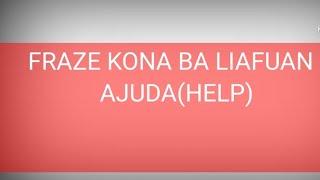 Fraze kona ba liafuan ajuda ( help )