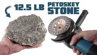 Will This Huge Petoskey Stone Polish?