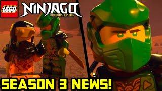 Another New Season 3 Animation & More Ninjago News!  Ninjago Dragons Rising Season 3 News!