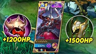 WHY PURE BANE TANK BUILD IS BROKEN!? | BANE BEST BUILD 2023 - MLBB