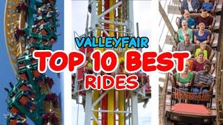 Top 10 rides at Valleyfair - Shakopee, Minnesota | 2022