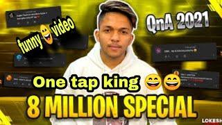 Lokesh Gamer QNA funny  Reaction 1  free fire funny status video |