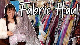 LA Fabric District Vlog and Haul | Fabric Shopping and Christmas in Los Angeles