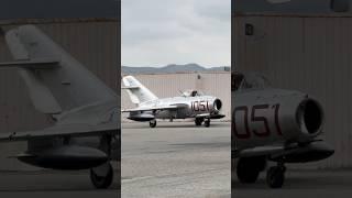 Mikoyan Gurevich MiG-15bis returning after its flight demonstration #mig15 #aviation #fighterjet