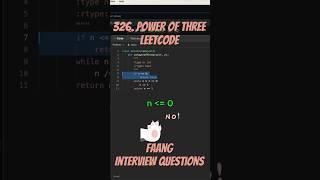 Leetcode 326 - Power of Three