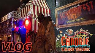 ScreamFest at Canobie Lake Park | VLOG | October 2021