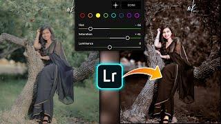 Lightroom Black And Brown Tone Photo Editing|Lightroom Orange Tone Editing|Lr Free Preset Download