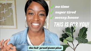 How to keep your house clean when you have no time, no energy, & work full-time | Victoria Alexander