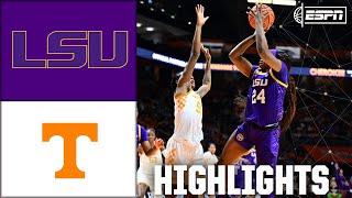 LSU Tigers vs. Tennessee Volunteers | Full Game Highlights | ESPN College Basketball