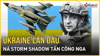 Ukraine "lần đầu nã tên lửa Storm Shadow vào Nga", gây hàng loạt vụ nổ lớn | Báo VietNamNet