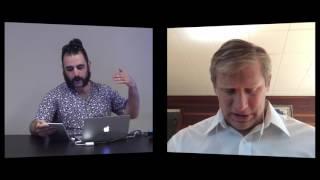 Agah Bahari speaks with Zoltan Istvan @ Toronto Transhumanism Meetup