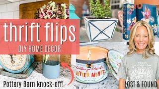 Six Thrift Flips | DIY Home Decor | Pottery Barn Knockoff | Let's Makeover some Thrifted Finds!