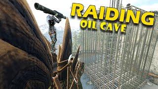 Raiding The Alpha Tribes Oil Cave! | Ark PvP