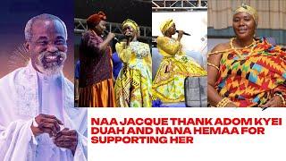 BREAK-Naa Jacque Cřiéd and Thank Adom Kyei Duah & Nana Hemaa for making her Dreams Come true