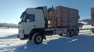 Лесовозный рейс VOLVO 6×6