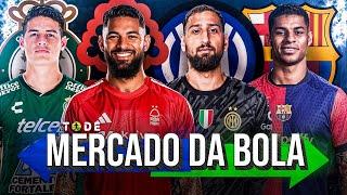  MERCADO DA BOLA BARCELONA vai por RASHFORD, INTER quer DONNARUMMA, DOUGLAS LUIZ no NOTTINGHAM e+