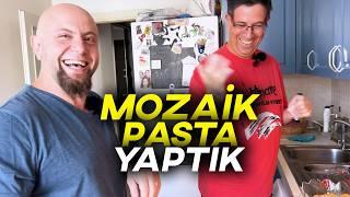 PORTAKALLI MOZAİK PASTA YAPIMI - Disket Kutusu Mutfağı