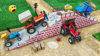 DIY Mini Tractor Building Science Projects Building Overpasses to Avoid Traffic Station Collisions