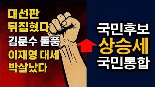 문수대통 대역전, 좌파우파 김문수 지지물결, 대결집