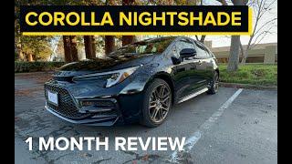 2024 Toyota Corolla Nightshade AWD: 1 month ownership review