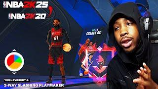 REMAKING NBA2K20 2-WAY SLASHING PLAYMAKER in NBA2K25