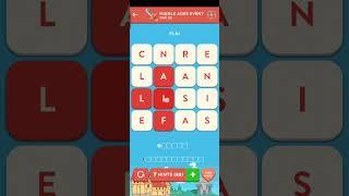Wordbrain 2 Middle Ages Event Day 22 2023 Answers