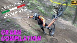 DOWNHILL 2022 - COPPA ITALIA # 1 Sestola | CRASH COMPILATION [4K UHD]