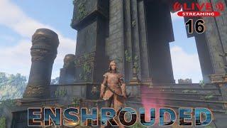 Enshrouded Another New Survival Game, //Exploring HOLLOW HALLS//Game Walkthrough 16