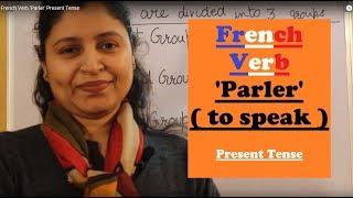 French Verb 'Parler' Present Tense