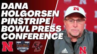 Nebraska OC Dana Holgorsen Pinstripe Bowl Press Conference (12/19/24)