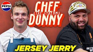 Cooking Spaghetti & Meatballs with Jersey Jerry | Chef Donny @Pepsi  Live Stream