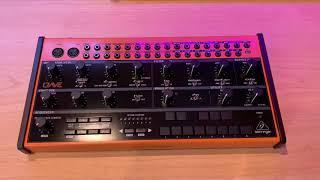 Behringer CRAVE - Unboxing and first test