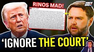 Trump STUNS RINOs with BOMBSHELL Announcement as Appeals Court REINSTATES Tariffs