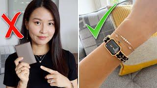 Recent purchases update | Reviewing Chanel Premiere watch, Longchamp pouch, Hermès Calvi etc!