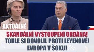 TOTO JE HISTORICKÝ PROJEV VIKTORA ORBÁNA V EUROPARLAMENTU!