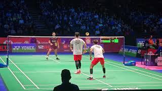 Alfian/Ardianto Vs Fikri/Maulana | Yonex All England QF - NICE ANGLE