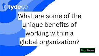 Curious what sets a global organisation apart? 