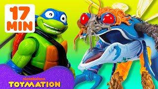 TMNT Mega Mutant Monster Toys Mashup! | 17 Minute Compilation | Toymation