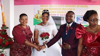 Wedding ilikuwa more  na walipatana online so our God is always faithful