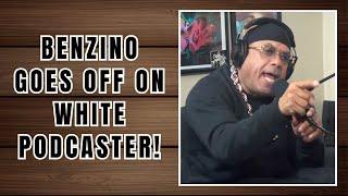 Benzino GOES OFF On White Podcaster! "F**K You!"